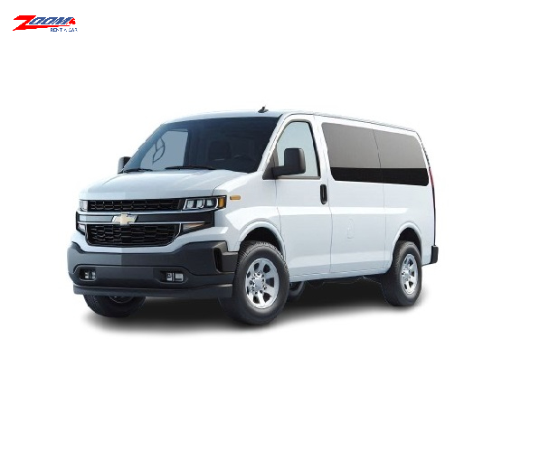 Zoom Rentals - 12 Passenger Van (Chevy Express or Nissan NV)